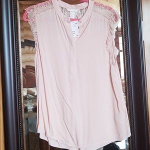 Pale peach/Pink HM Blouse